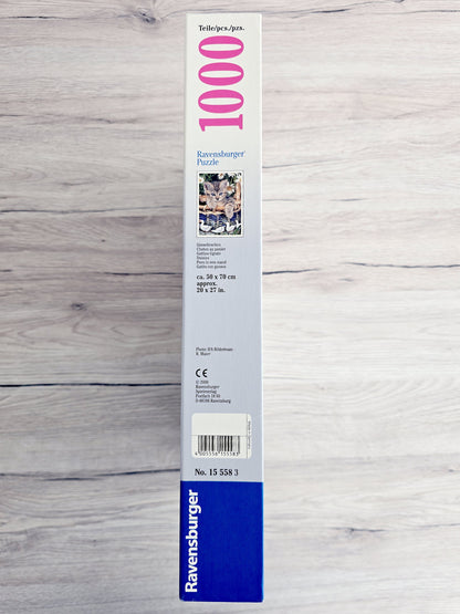 Puzzle - Chaton au panier