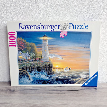 Puzzle  - Phare au soleil couchant