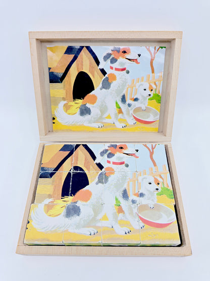 Puzzle cube – Les animaux de la ferme