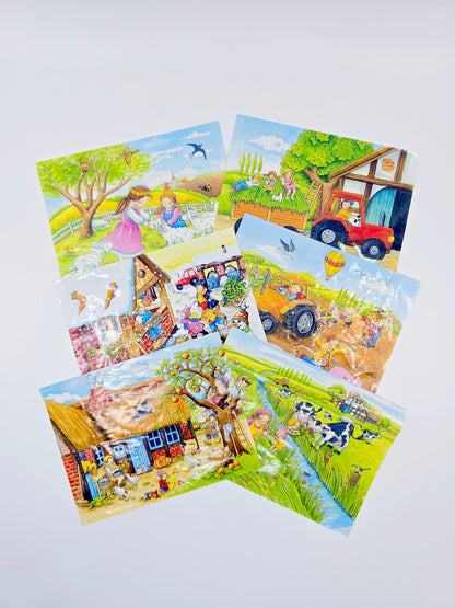 Puzzle cube – La vie à la ferme