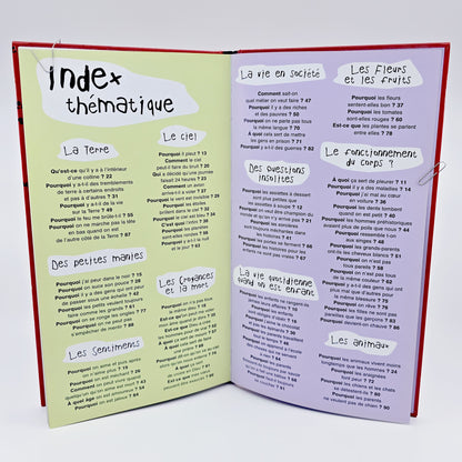 Livre - Le livre des pourquoi