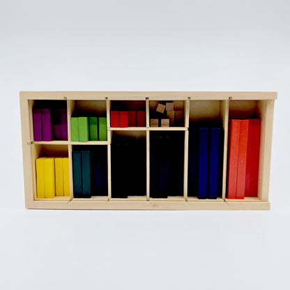 Bâtons de calcul Montessori en bois - Mondo