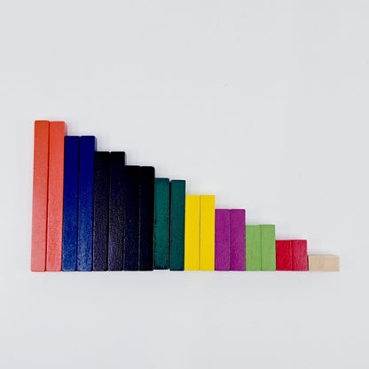 Bâtons de calcul Montessori en bois - Mondo