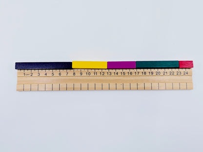 Bâtons de calcul Montessori en bois - Mondo