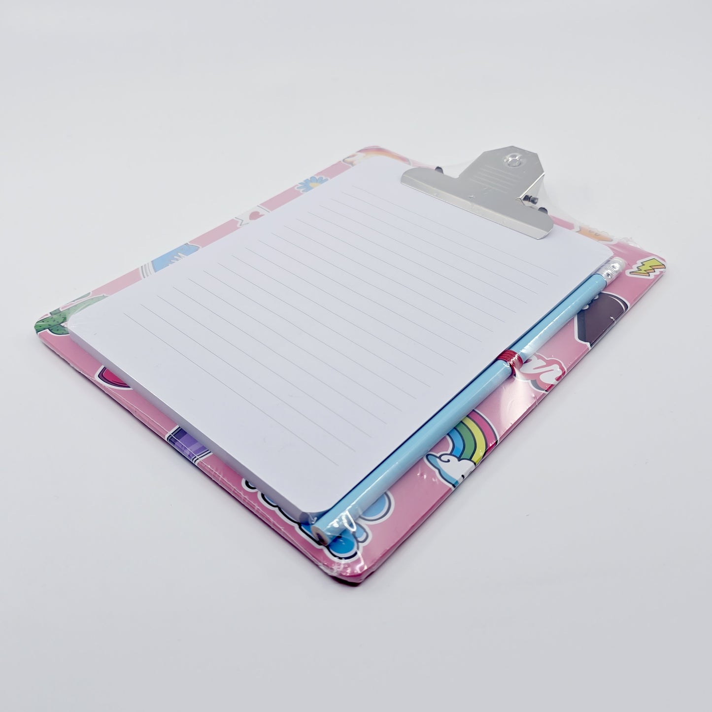 Porte-bloc avec crayon - Good Vibes