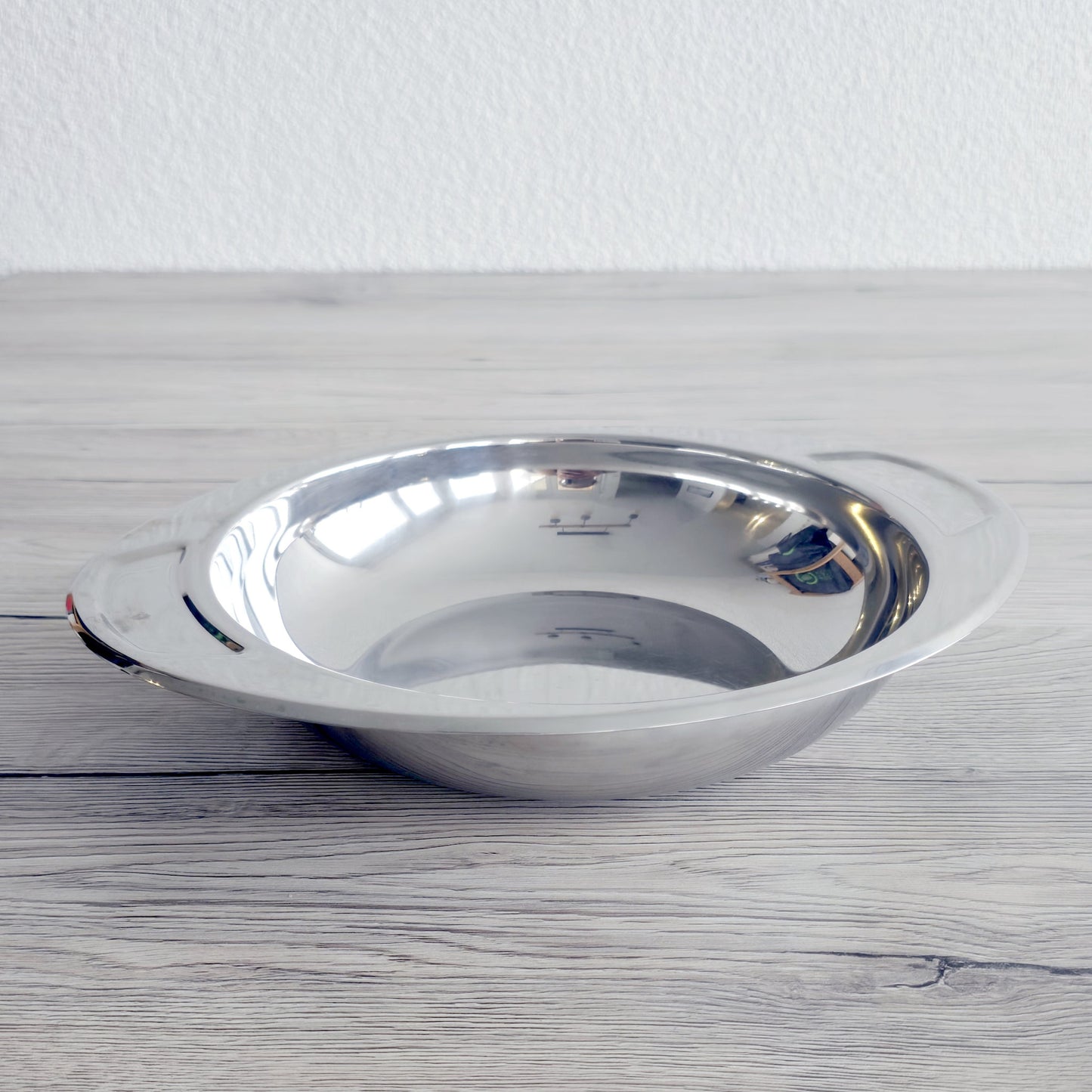 Duo de plats de service en inox