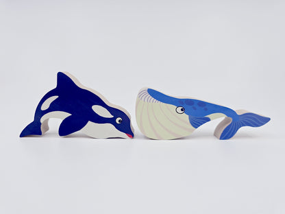 Puzzle/casse-tête en bois - Les animaux marins de JURA France