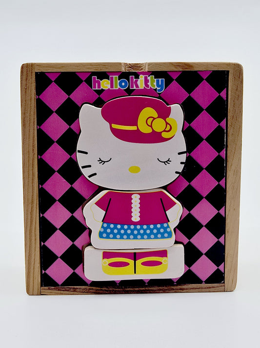 Puzzle à encastrement – Hello Kitty à habiller