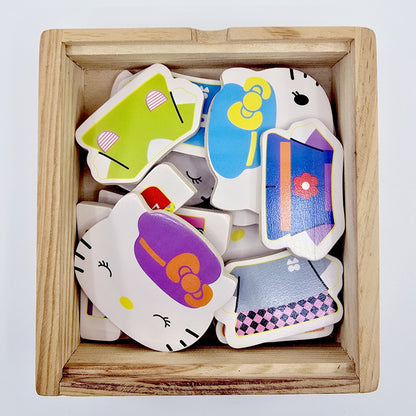 Puzzle à encastrement – Hello Kitty à habiller