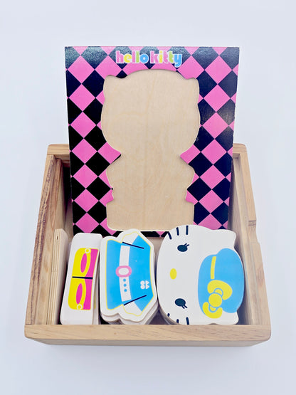 Puzzle à encastrement – Hello Kitty à habiller