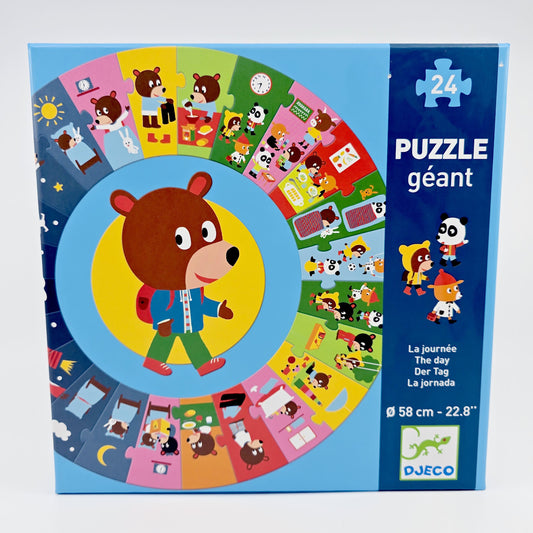 Puzzle géant – La journée