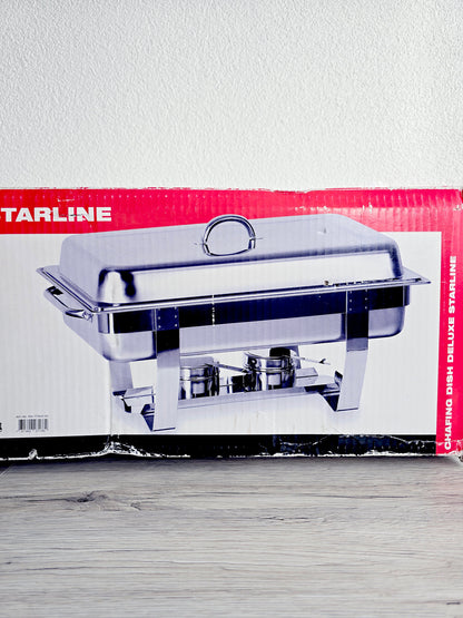 Chauffe-plat professionnel en inox