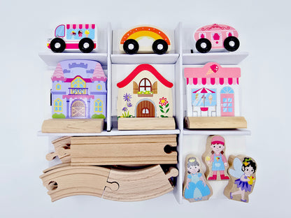 Circuit en bois – Village enchanté