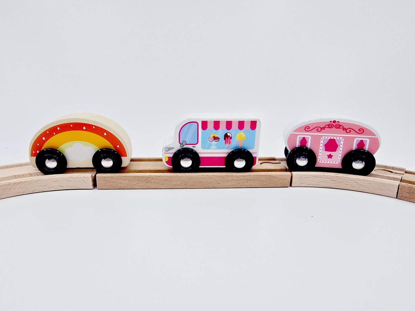 Circuit en bois – Village enchanté