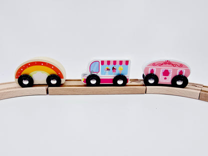 Circuit en bois – Village enchanté