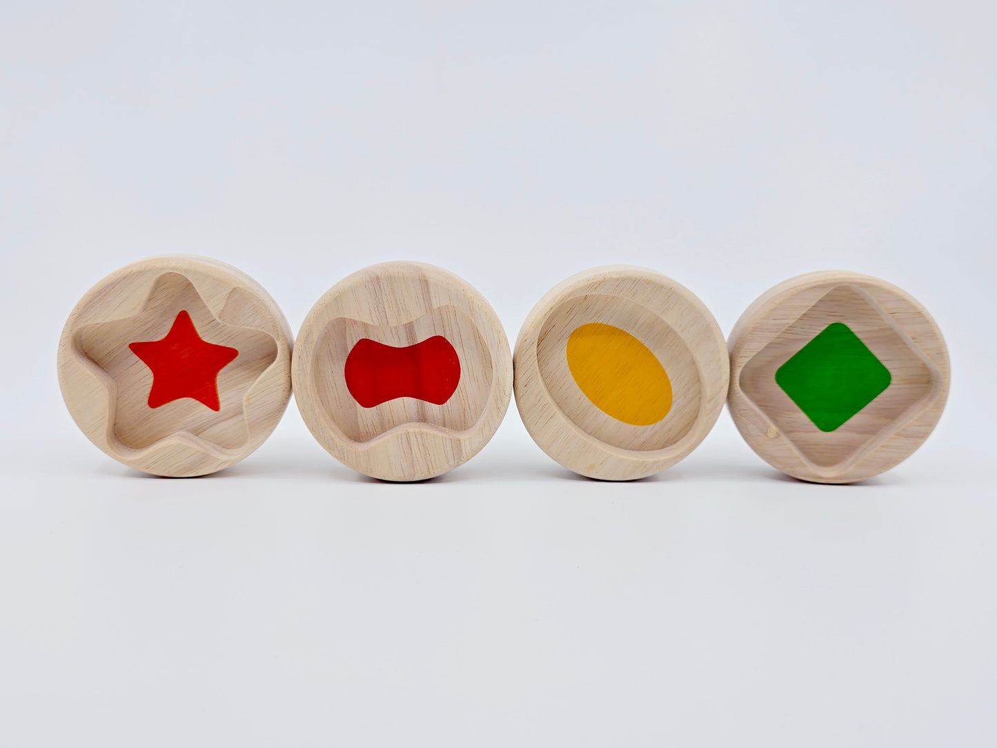 Clown à empiler en bois