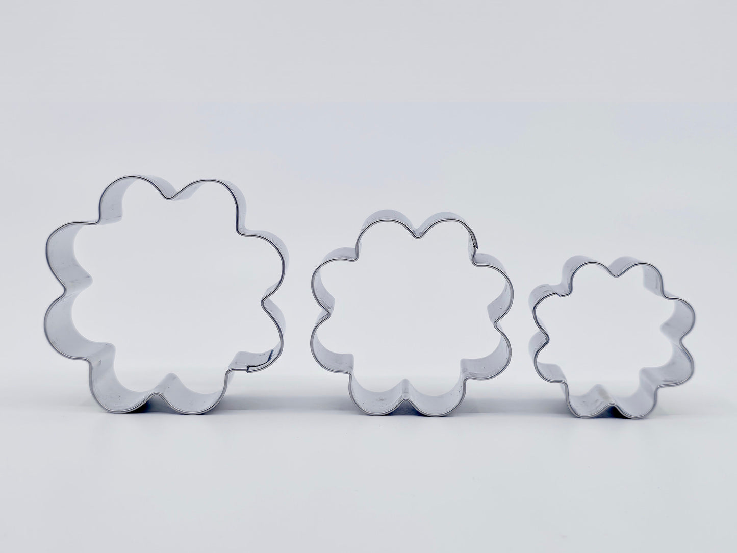 Trio d’emporte-pièces – fleur ondulée