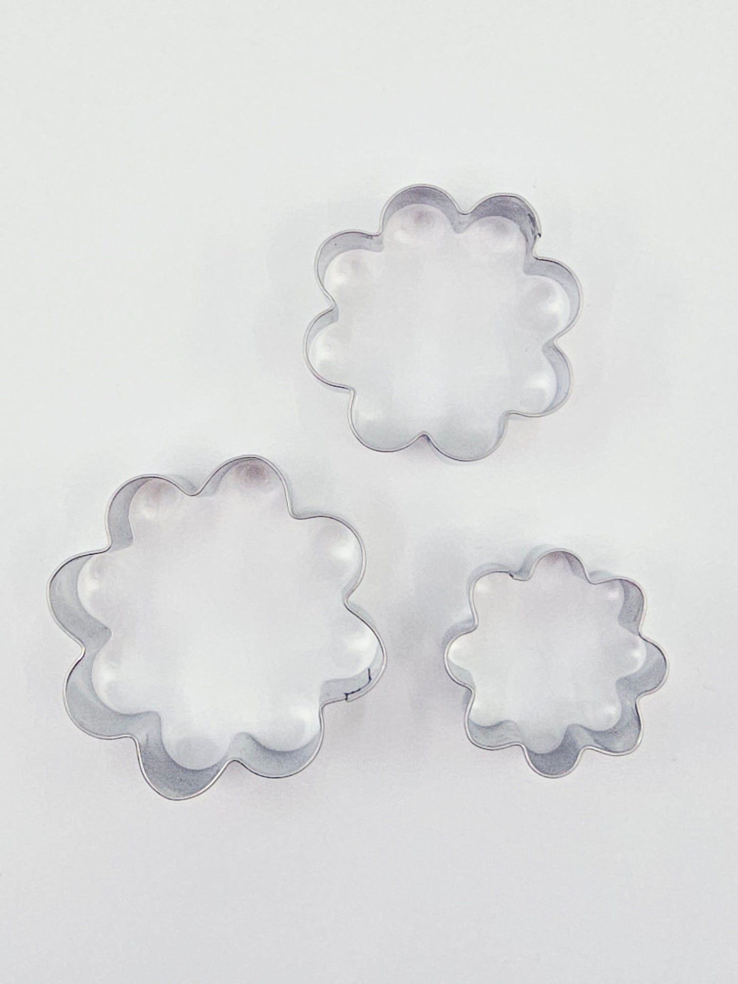 Trio d’emporte-pièces – fleur ondulée