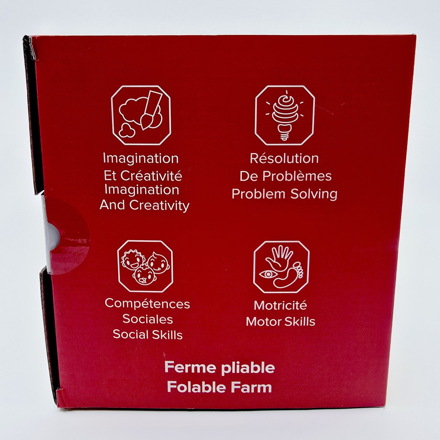 Ferme pliable en bois