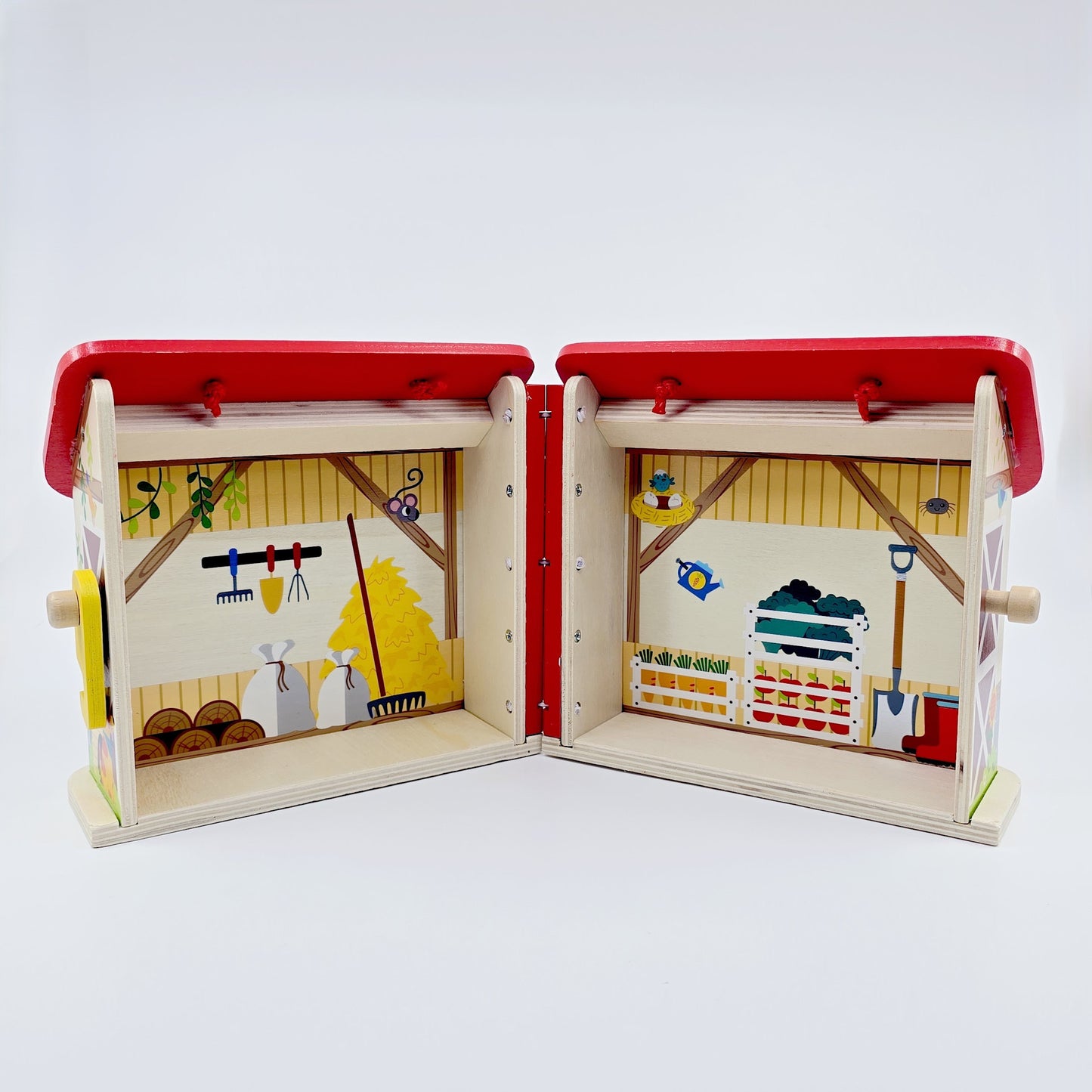 Ferme pliable en bois