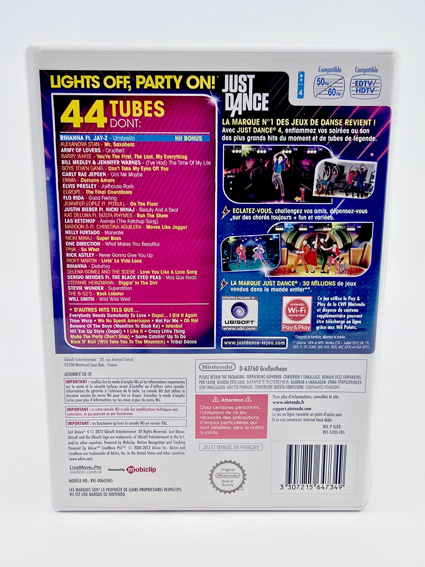 Wii - Just Dance 4 – Édition Spéciale