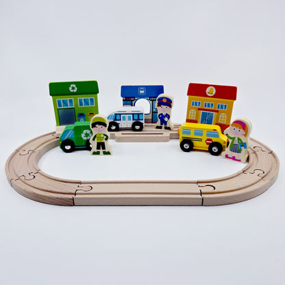 Circuit en bois – La ville en mouvement