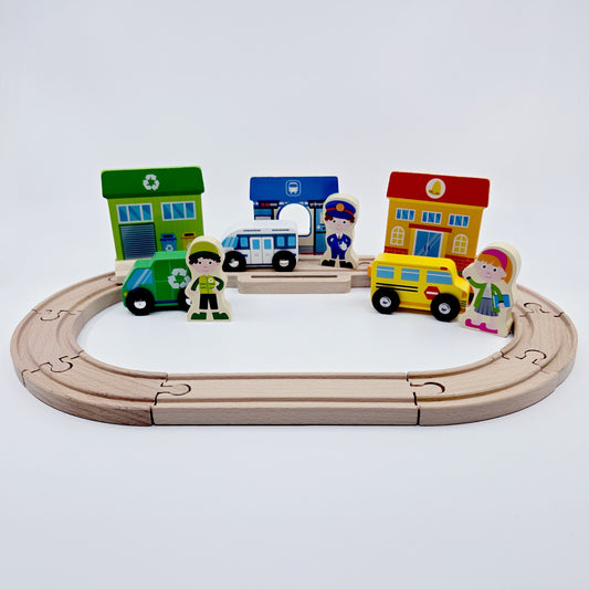 Circuit en bois – La ville en mouvement