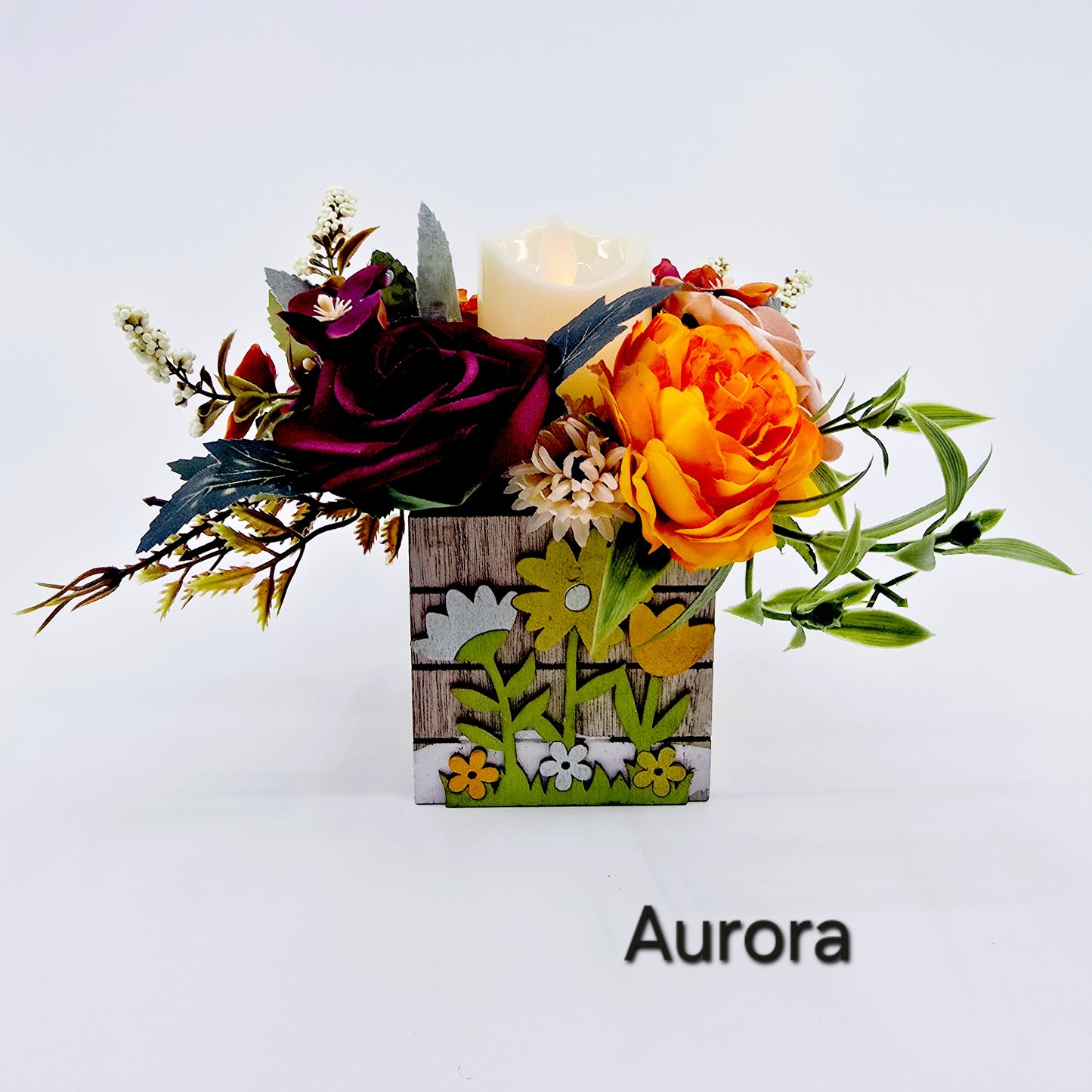 Cagette fleurie – Aurora
