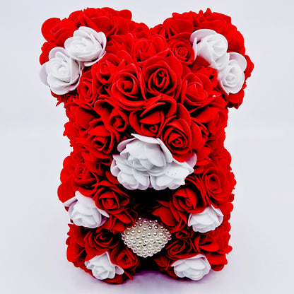 Nounours en roses - Roméo