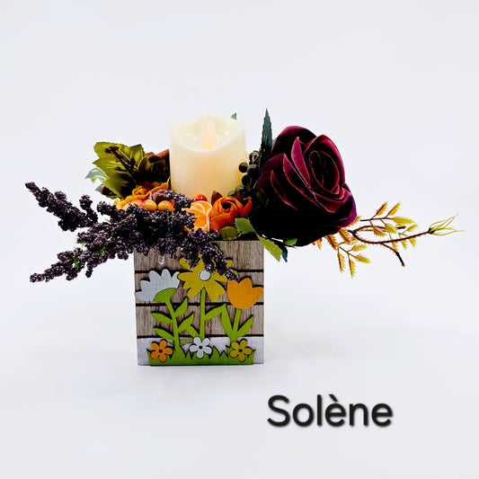 Cagette fleurie – Solène