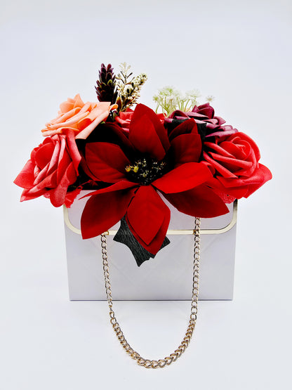 Boîte‑sac fleuri – Lysolia