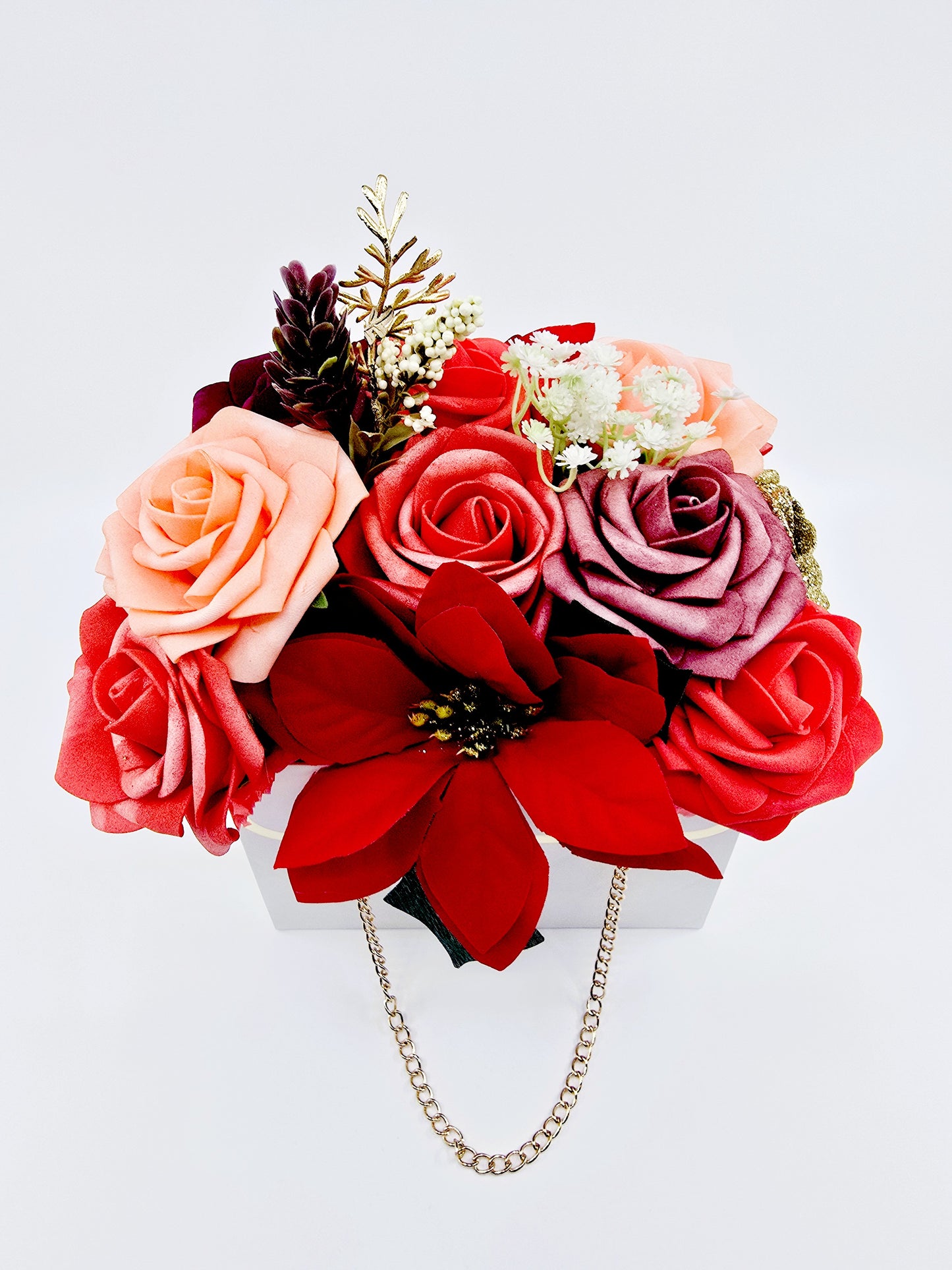 Boîte‑sac fleuri – Lysolia