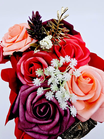 Boîte‑sac fleuri – Lysolia
