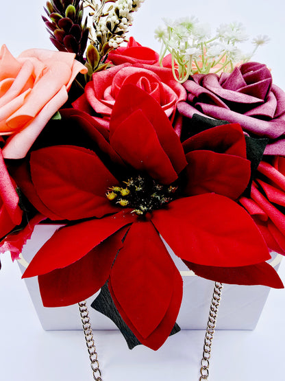 Boîte‑sac fleuri – Lysolia
