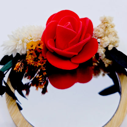 Miroir fleuri – Scarlett