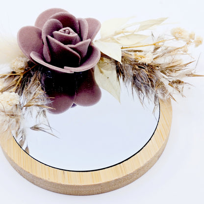 Miroir fleuri – Clémence