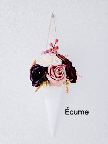 Cône fleuri – Écume