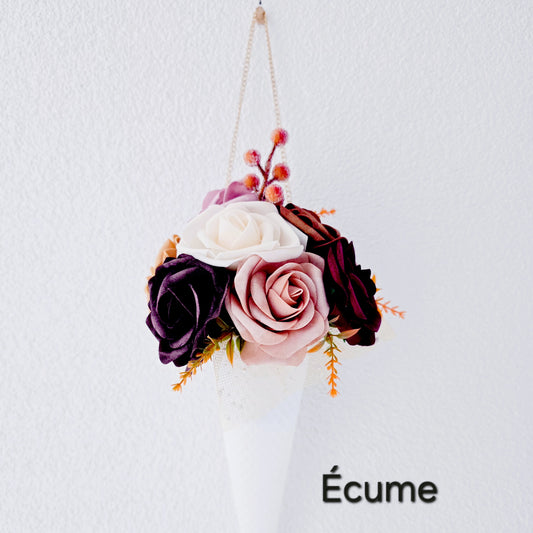 Cône fleuri – Écume