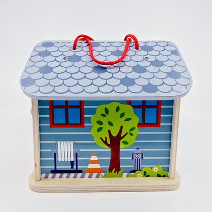Caserne pliable en bois