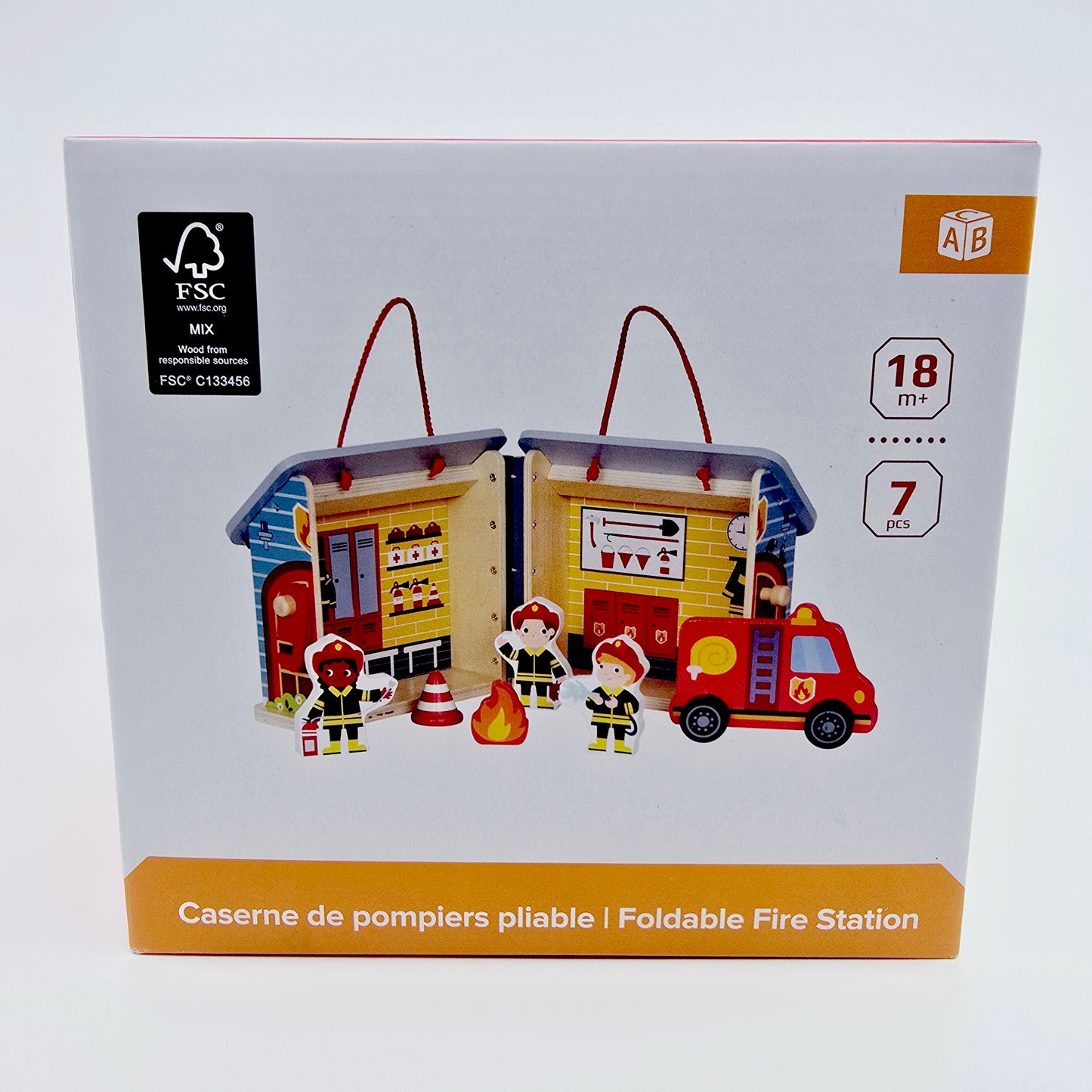 Caserne pliable en bois