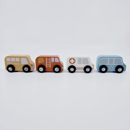 Camion transporteur en bois