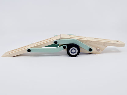 Camion transporteur en bois