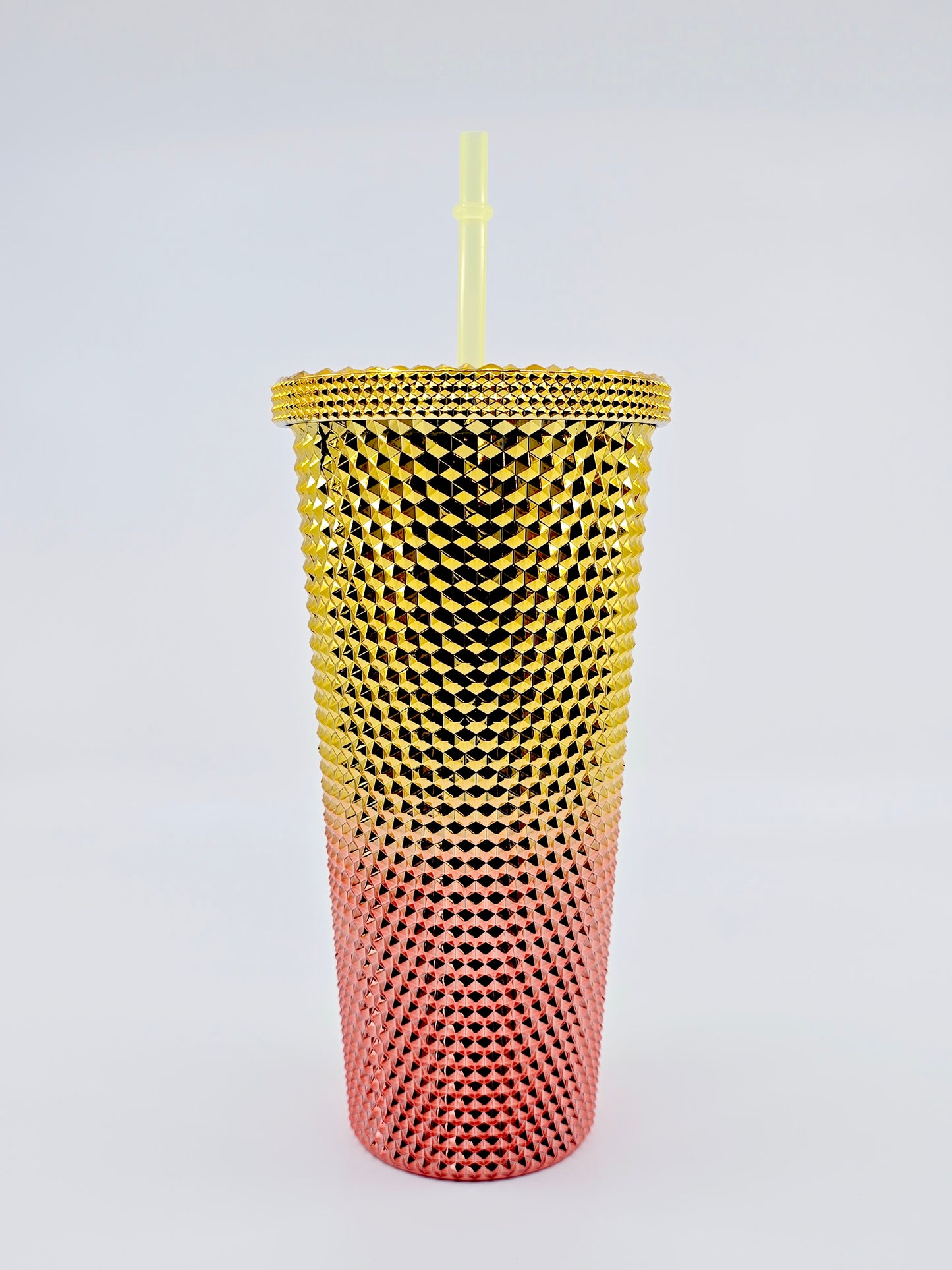 Gobelet réutilisable avec paille - Sunset (650 ml)