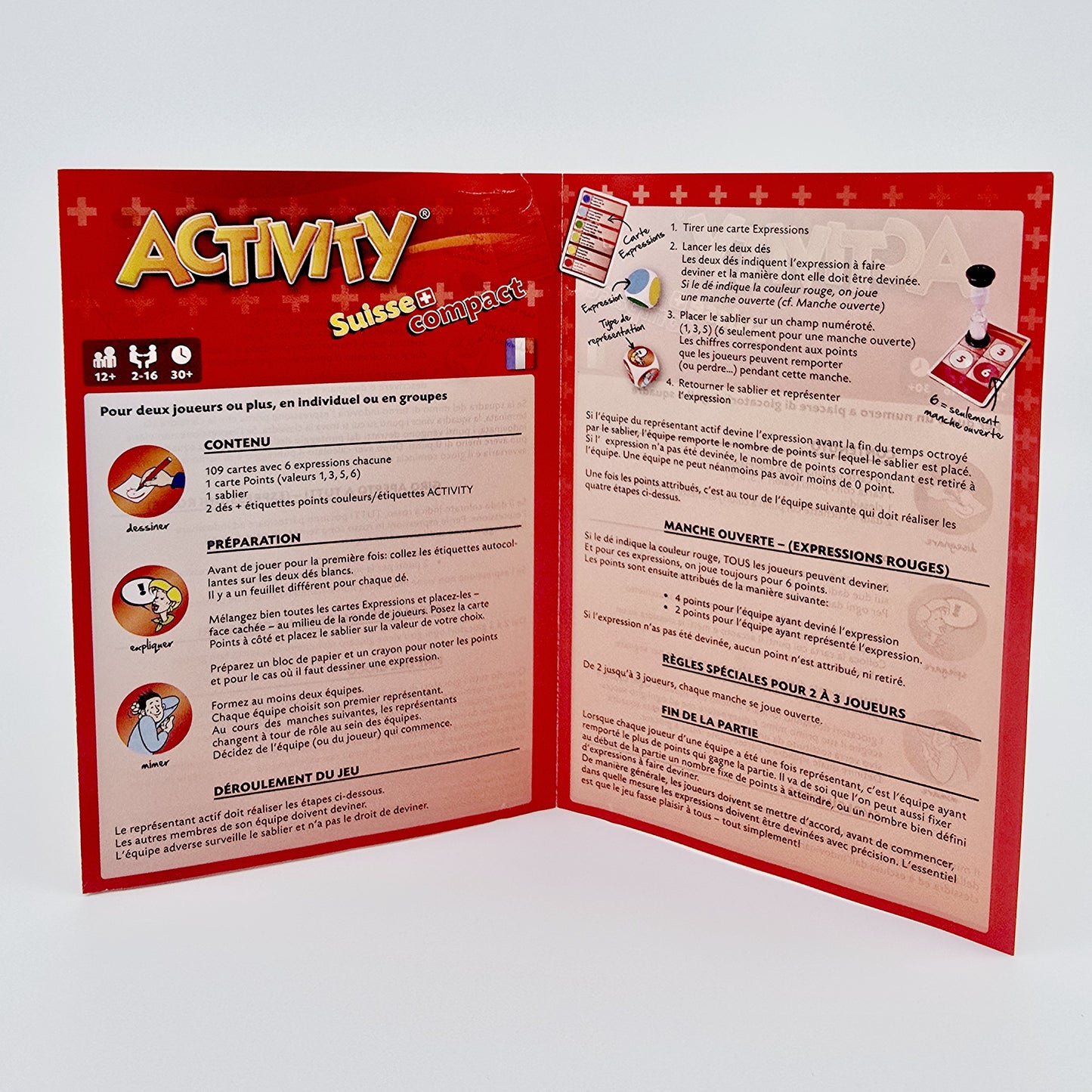 Activity Suisse Compact - Jeu de société suisse