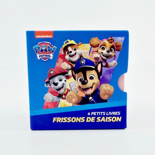 Coffret 4 petits livres Paw Patrol – Frissons de saison