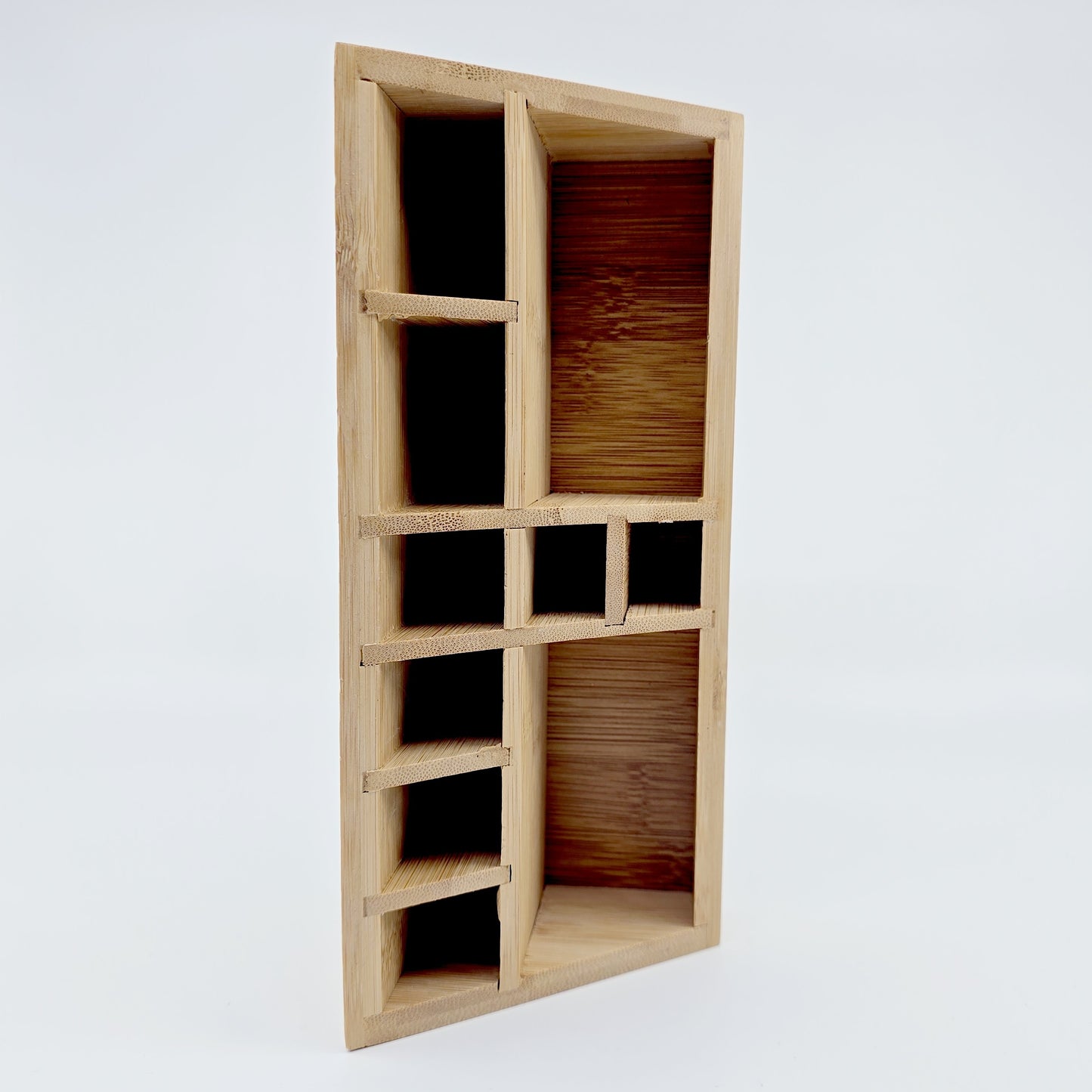 Organisateur de bureau en bambou