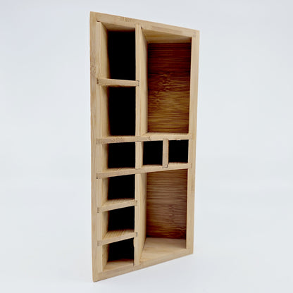 Organisateur de bureau en bambou