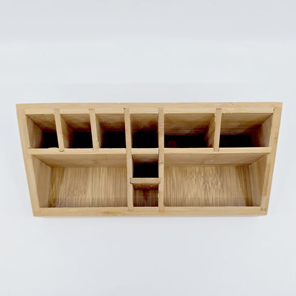 Organisateur de bureau en bambou