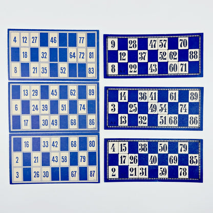 Loto vintage en bois