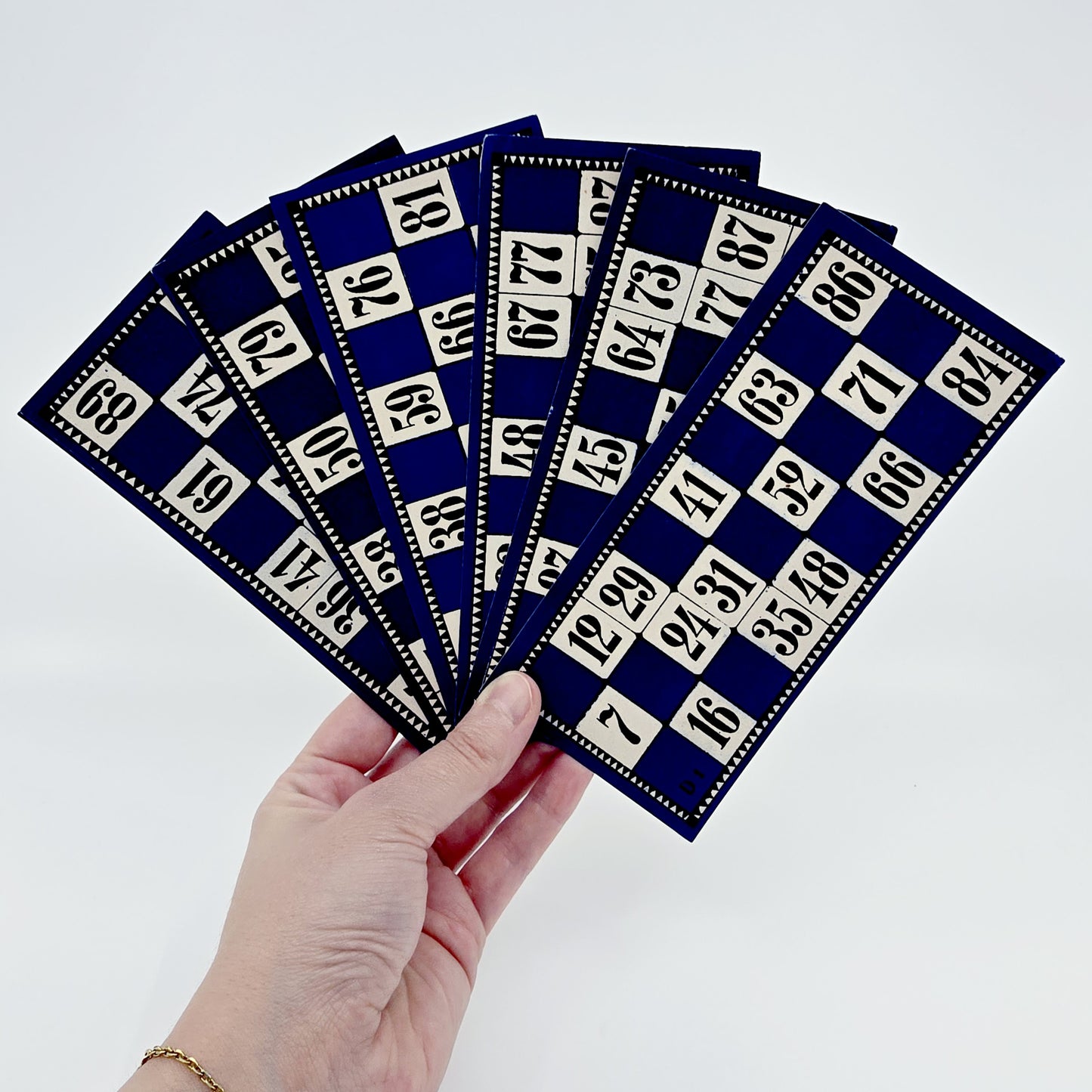 Loto vintage en bois